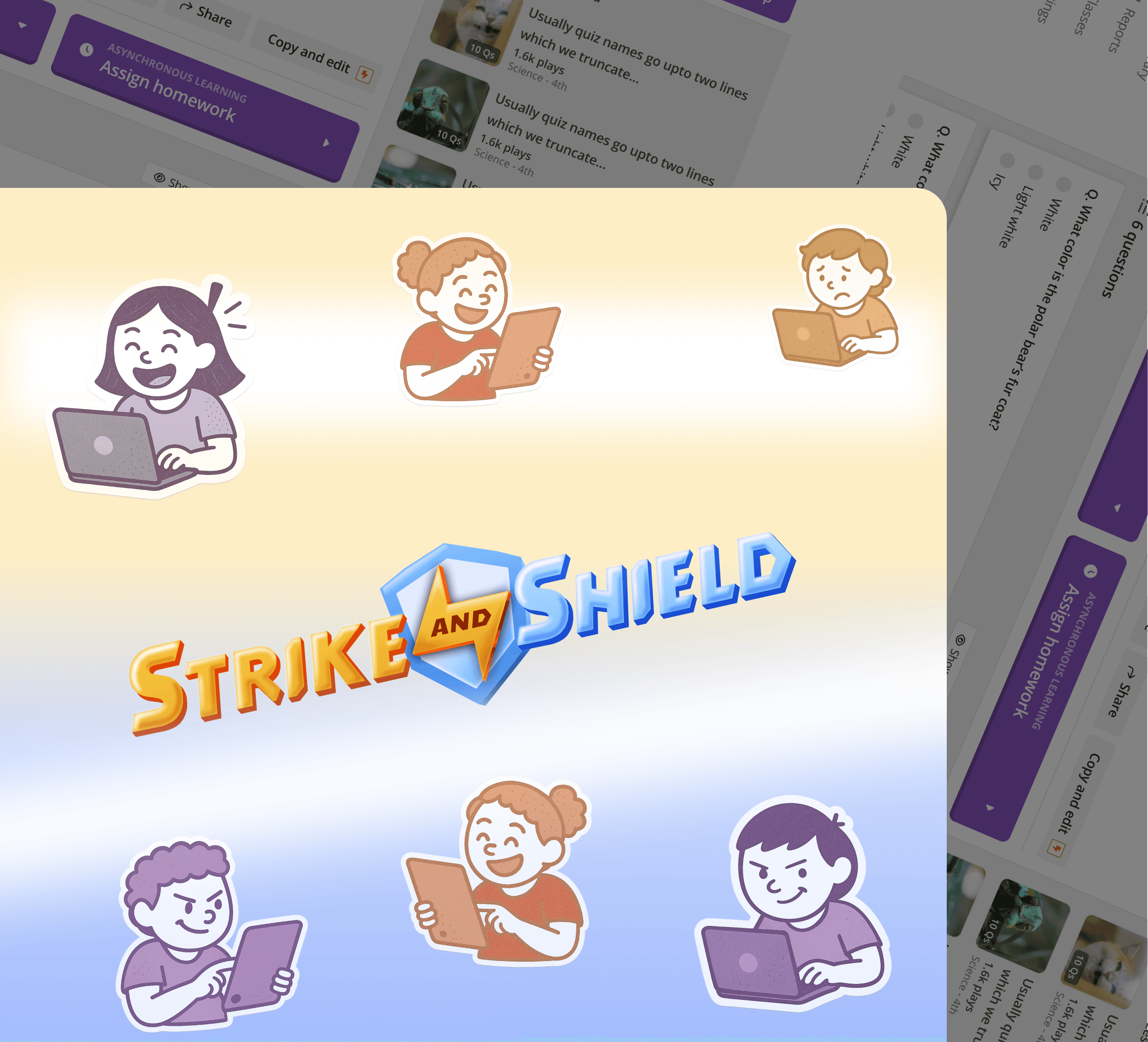Making learning gamified for students at Quizizz