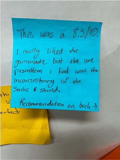 Student reaction 8