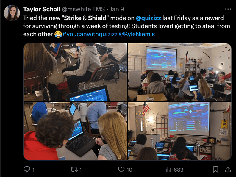 Teacher reaction 2