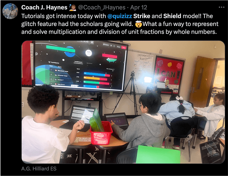 Teacher reaction 6